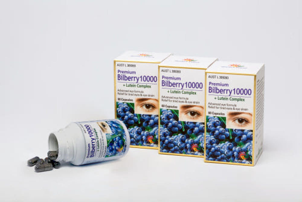 Nature's Family 호주 프리미엄 빌베리10000 루테인 60캡슐 X 3통