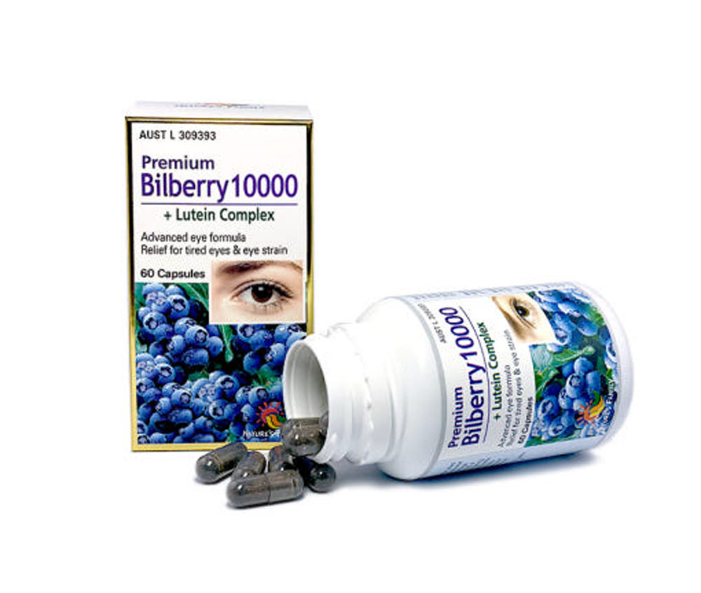 Nature's Family 호주 프리미엄 빌베리10000 루테인 60캡슐 X 3통